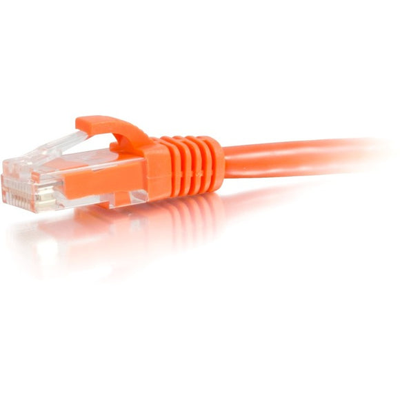 C2G 6in Cat6 Snagless Unshielded (UTP) Network Patch Cable - Orange