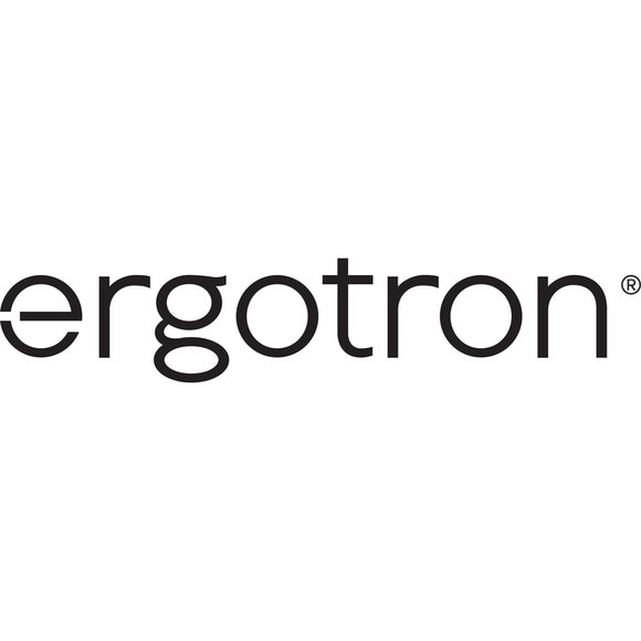 Ergotron Mounting Arm for Flat Panel Display, All-in-One Computer - Polished Aluminum
