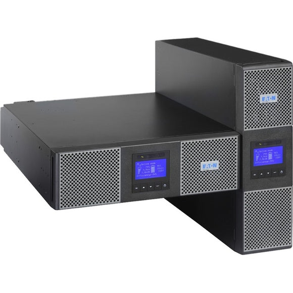 Eaton 9PX 5500VA 4900W 120V/208V Online Double-Conversion UPS - L14-30P, 6x 5-20R, 1 L6-30R, 1 L14-30R, Hardwired Outlets, Cybersecure Network Card, Extended Run, 4U
