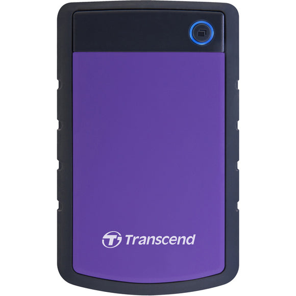 Transcend StoreJet 25H3P 2 TB Portable Hard Drive - 2.5