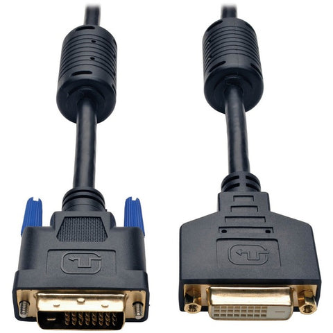 Tripp Lite DVI Dual Link Extension Cable Digital TMDS Monitor Cable (DVI-D M/F) 10 ft. (3.05 m)