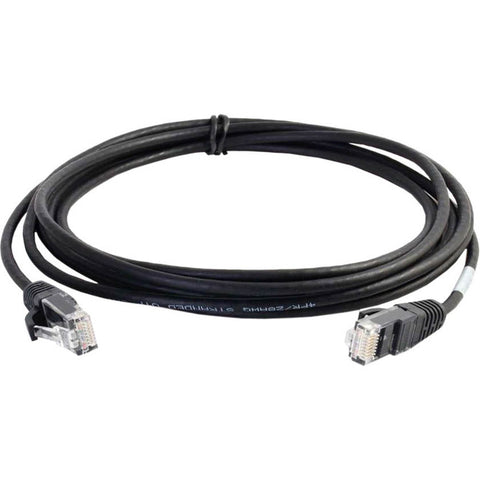 C2G 2.5ft Cat6 Snagless Unshielded (UTP) Slim Network Patch Cable - Black