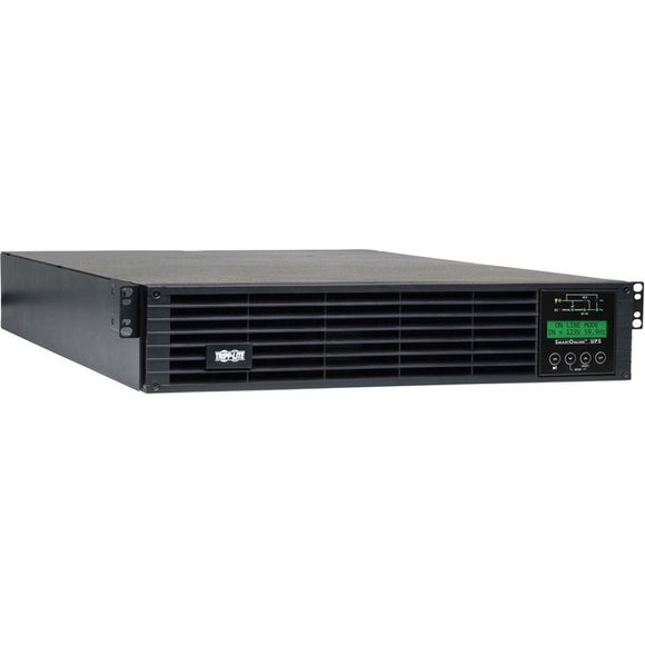 Tripp Lite SmartOnline 120V 3kVA 2.7kW Double-Conversion UPS, 2U Rack/Tower, Extended Run, Network Card Slot, LCD, USB, DB9 Serial