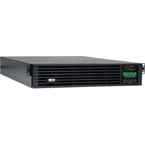 Tripp Lite SmartOnline 120V 3kVA 2.7kW Double-Conversion UPS, 2U Rack/Tower, Extended Run, Network Card Slot, LCD, USB, DB9 Serial