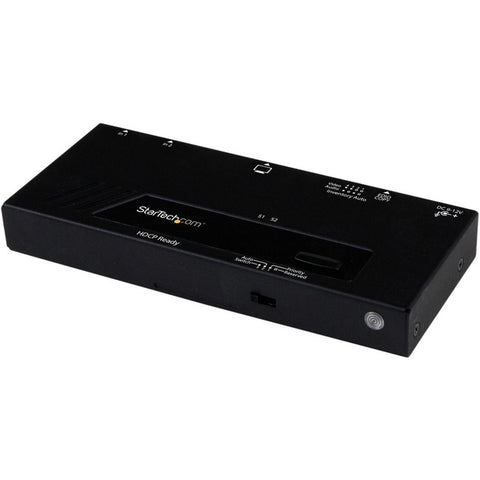 StarTech.com 2 Port HDMI Switch w/ Automatic and Priority Switching - 1080p