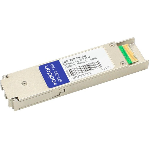 Brocade (Formerly) 10G-XFP-ER Compatible TAA Compliant 10GBase-ER XFP Transceiver (SMF, 1550nm, 40km, LC, DOM)