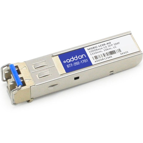 AddOn Enterasys MGBIC-LC09 Compatible TAA Compliant 1000Base-LX SFP Transceiver (SMF, 1310nm, 10km, LC)