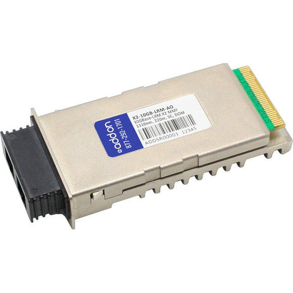 AddOn Cisco X2-10GB-LRM Compatible TAA Compliant 10GBase-LRM X2 Transceiver (MMF, 1310nm, 220m, SC, DOM)