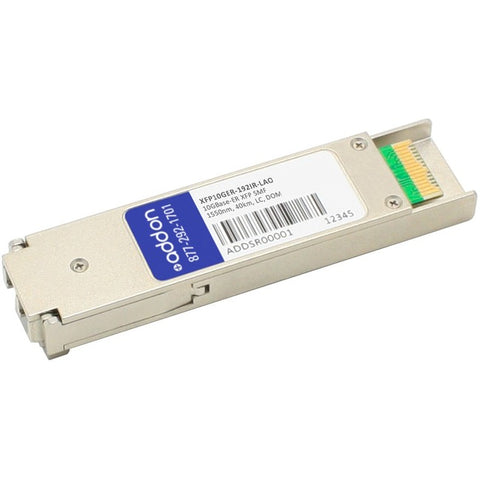 AddOn Cisco XFP10GER-192IR-L Compatible TAA Compliant 10GBase-ER XFP Transceiver (SMF, 1550nm, 40km, LC, DOM)
