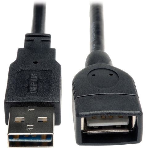 Tripp Lite 6 Inch USB 2.0 Hi-Speed Ext Universal Reversible Cable M/F 6"