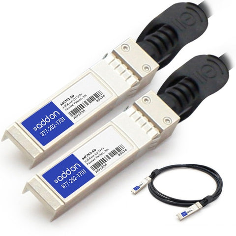 AddOn Netgear AXC763 Compatible TAA Compliant 10GBase-CU SFP+ to SFP+ Direct Attach Cable (Passive Twinax, 3m)