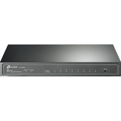 TP-LINK TL-SG2008 - 8-Port Gigabit Smart Managed Switch - Limited Lifetime Protection