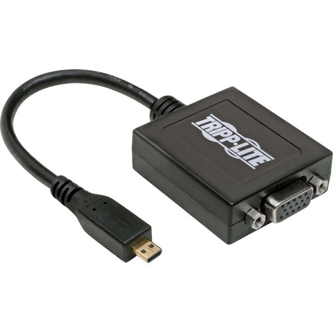 Tripp Lite Micro HDMI to VGA Adapter Converter with Audio Smartphone / Tablet / Ultrabook