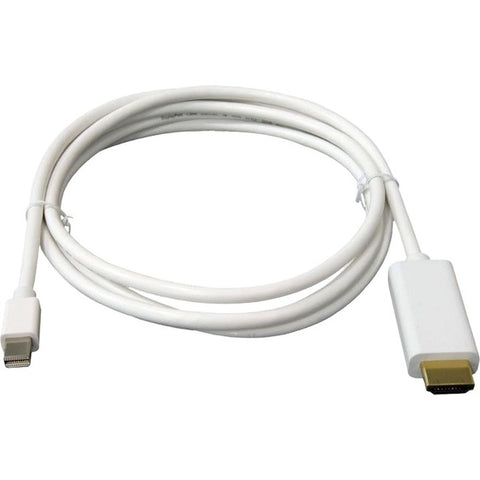 Unirise 10ft Mini Displayport to HDMI Cable, Male - Male, 32 AWG