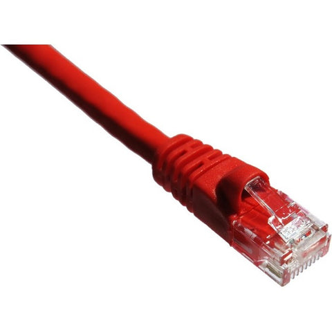 Axiom 100FT CAT5E 350mhz Patch Cable Molded Boot (Red)