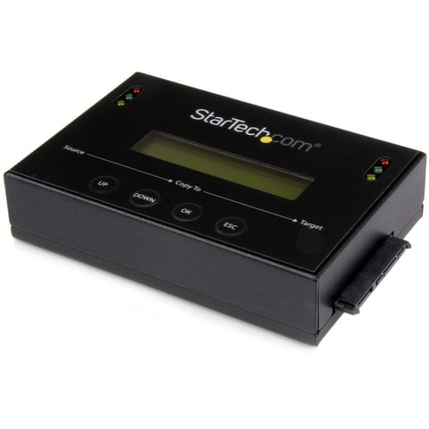 StarTech.com 1:1 Standalone Hard Drive Duplicator with Disk Image Library Manager for Backup & Restore, HDD/SSD Cloner