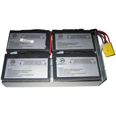 BTI Replacement Battery RBC24 for APC - UPS Battery - Lead Acid