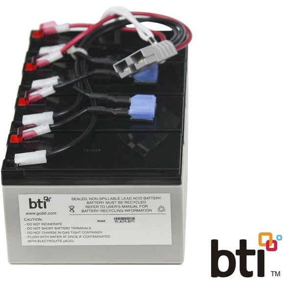 BTI Replacement Battery RBC25 for APC - UPS Battery - Lead Acid