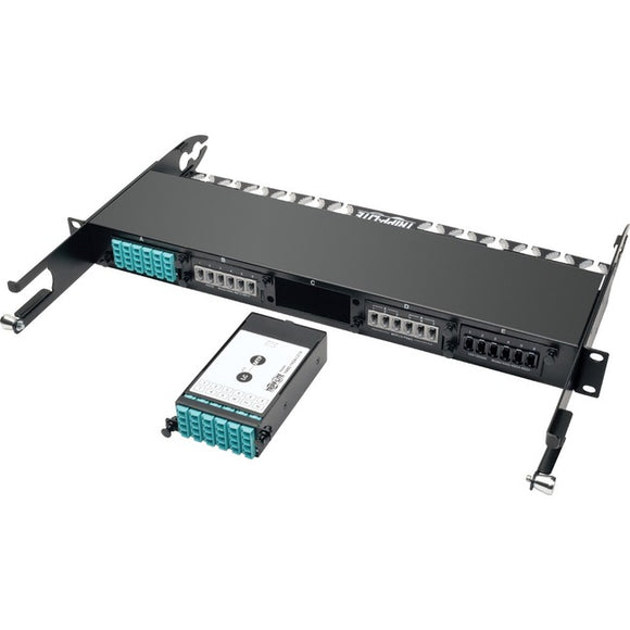 Tripp Lite 24-Fiber Patch Panel MTP/MPO to x12 LC 10Gb Breakout Cassette