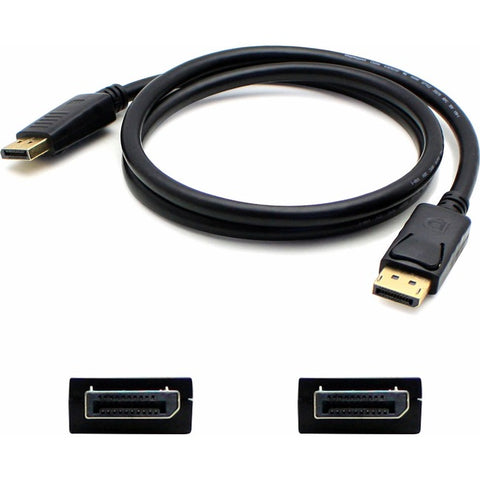 3ft DisplayPort 1.2 Male to DisplayPort 1.2 Male Black Cable For Resolution Up to 3840x2160 (4K UHD)