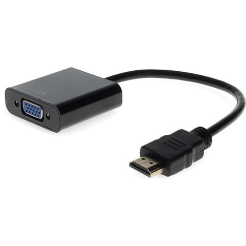 HDMI 1.3 Male to VGA Female Black Active Adapter For Resolution Up to 1920x1200 (WUXGA)