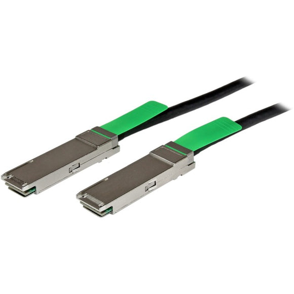 StarTech.com MSA Uncoded Compatible 2m 40G QSFP+ to QSFP+ Direct Attach Cable - 40 GbE QSFP+ Copper DAC 40 Gbps Low Power Passive Twinax
