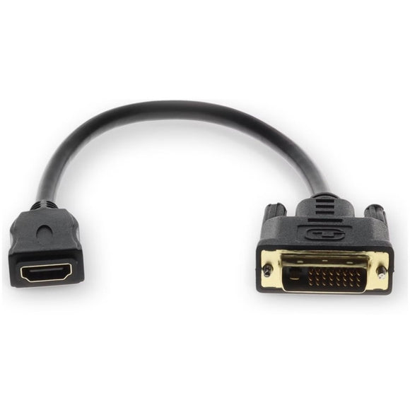 5PK DVI-D Dual Link (24+1 pin) Male to HDMI 1.3 Female Black Adapters For Resolution Up to 2560x1600 (WQXGA)