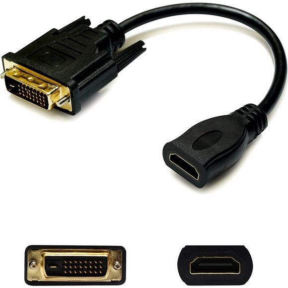 5PK HDMI 1.3 Male to DVI-D Dual Link (24+1 pin) Female Black Adapters For Resolution Up to 2560x1600 (WQXGA)