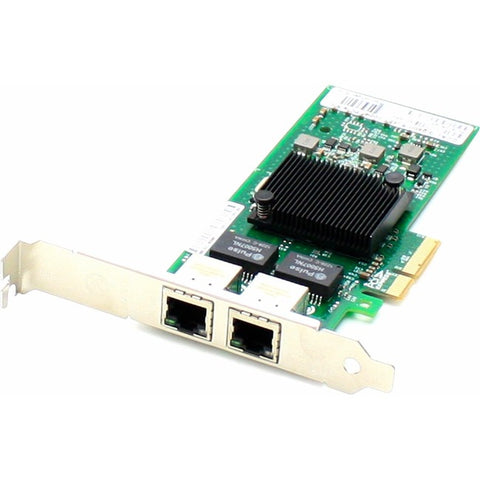 AddOn HP 412648-B21 Comparable 10/100/1000Mbs Dual Open RJ-45 Port 100m PCIe x4 Network Interface Card