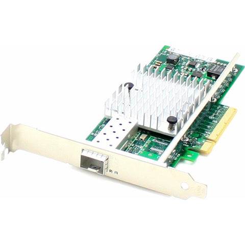 AddOn Intel E10G41BFSR Comparable 10Gbs Single SFP+ Port 300m Network Interface Card with 10GBase-SR SFP+ Transceiver