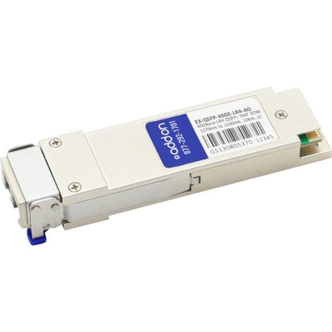 AddOn Juniper Networks EX-QSFP-40GE-LR4 Compatible TAA Compliant 40GBase-LR4 QSFP+ Transceiver (SMF, 1270nm to 1330nm, 10km, LC, DOM)