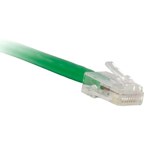 ENET Cat5e Green 3 Foot Non-Booted (No Boot) (UTP) High-Quality Network Patch Cable RJ45 to RJ45 - 3Ft