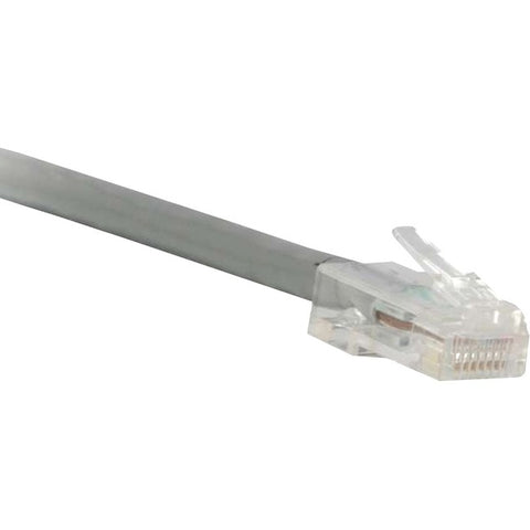 ENET Cat5e Gray 5 Foot Non-Booted (No Boot) (UTP) High-Quality Network Patch Cable RJ45 to RJ45 - 5Ft