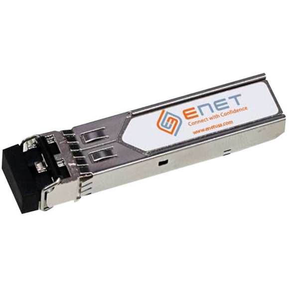 ENET Cisco Compatible GLC-LX-SM-RGD TAA Compliant Functionally Identical 1000BASE-LX SFP 1310nm 10km DOM Duplex LC Connector Industrial Temp