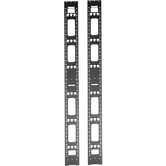 Tripp Lite 45U Rack Enclosure Server Cabinet Vertical Cable Management Bars