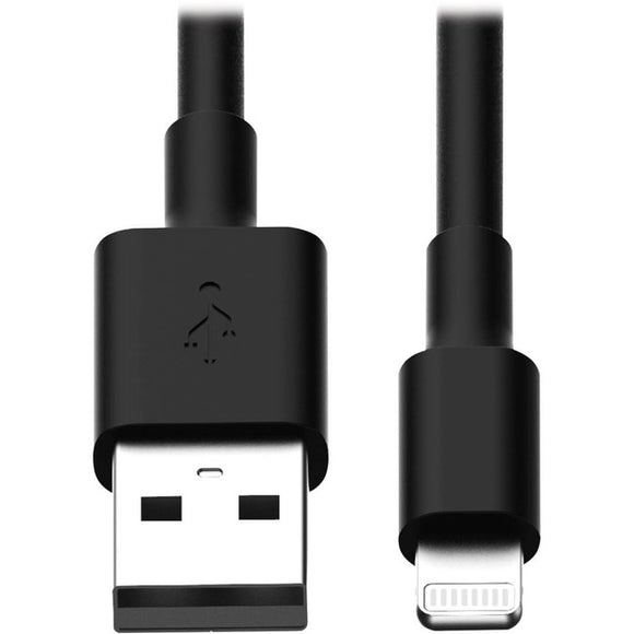Tripp Lite 10in Lightning USB/Sync Charge Cable for Apple Iphone / Ipad Black 10