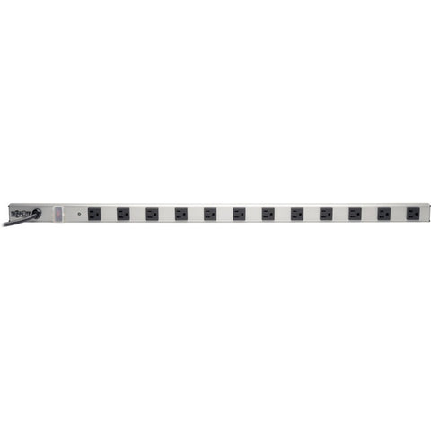 Tripp Lite Power Strip 12-Outlet 5-15R 6ft Cord 36 Inch Length Metal 120V