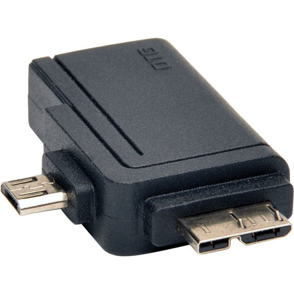 Tripp Lite 2-in-1 OTG Adapter USB 3.0 Micro B & USB 2.0 Micro B to USB A