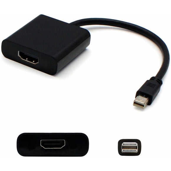 5PK Lenovo 0A36536 Comp Mini-DisplayPort 1.1 Male to VGA Female Black Adapters Which Supports Intel Thunderbolt For Resolution Up to 1920x1200 (WUXGA)