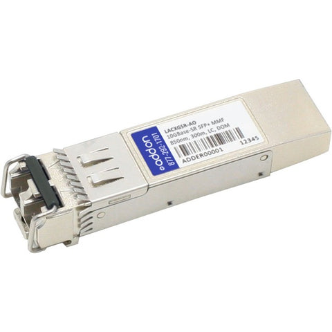 AddOn Linksys LACXGSR Compatible TAA Compliant 10GBase-SR SFP+ Transceiver (MMF, 850nm, 300m, LC, DOM)