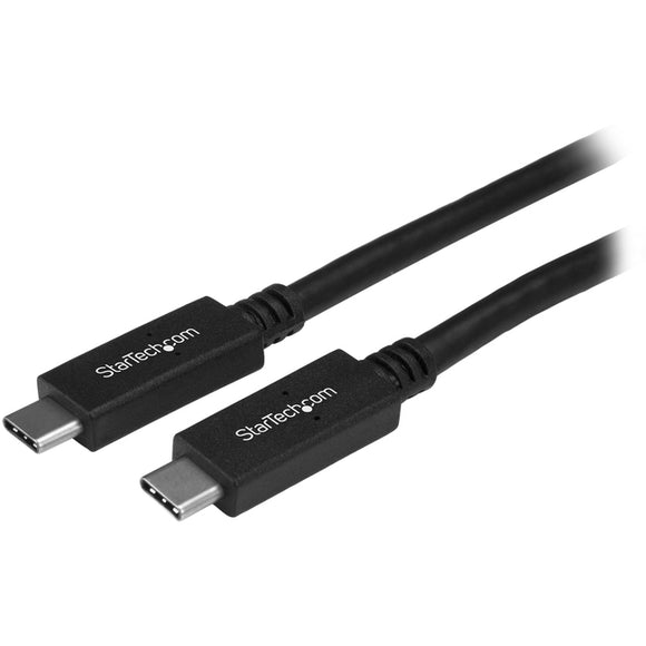 StarTech.com USB C Cable - 3 ft / 1m - 10 Gbps - 4K - USB-IF - Charge and Sync - USB Type C to Type C Cable - USB Type C Cable