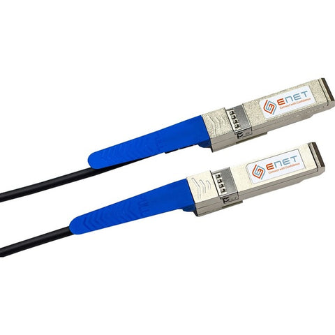 ENET Qlogic to Ubiquiti Compatible TAA Compliant Functionally Identical 10GBASE-CU SFP+ Direct-Attach Cable (DAC) Passive 1m
