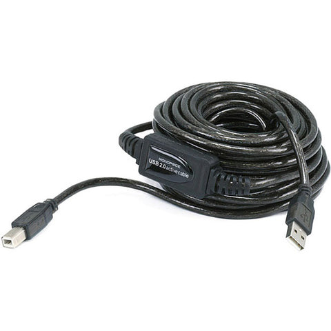 Monoprice 33ft 10M USB 2.0 A Male to B Male Active Cable