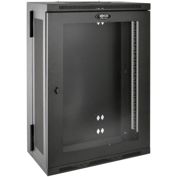 Tripp Lite 18U Wall Mount Rack Enclosure Hinged 13