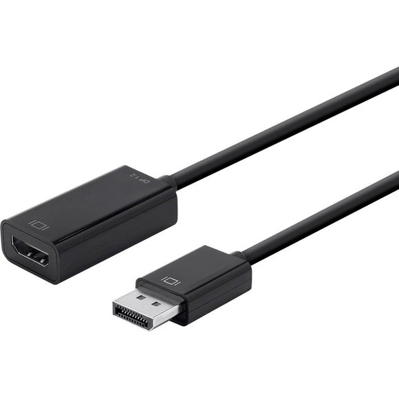 Monoprice DisplayPort 1.2a to 4K HDMI Active Adapter, Black
