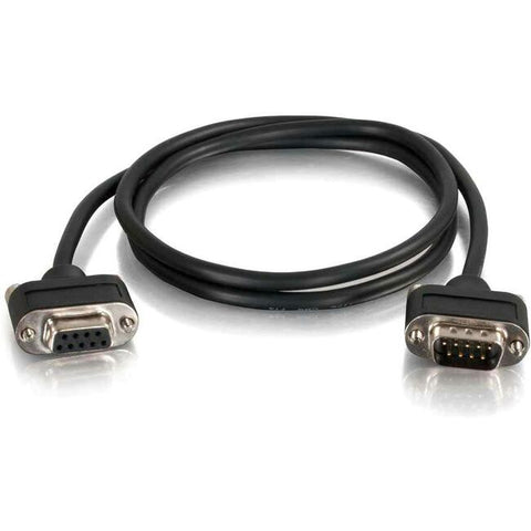C2G 10ft CMG-Rated DB9 Low Profile Null Modem M-F