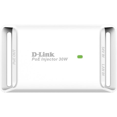 D-Link 1-Port Gigabit 802.3at PoE Injector