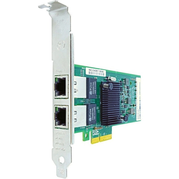 Axiom 10/100/1000Mbs Dual Port RJ45 PCIe x4 NIC Card for Intel - I350T2, I350-T2