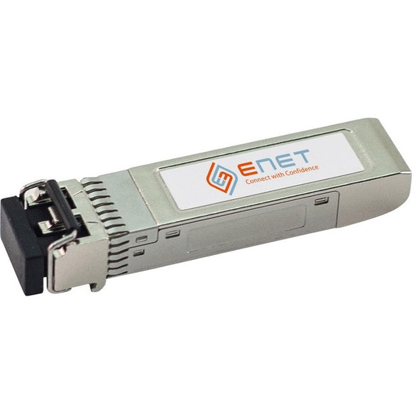 ENET Brocade Compatible XBR-000217 TAA Compliant Functionally Identical 10GBASE-LWL Fibre Channel SFP 1310nm 10km Single-mode Fiber DOM Enabled Duplex LC Connector