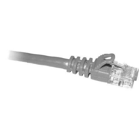 ENET Cat6 Gray 1 Foot Patch Cable with Snagless Molded Boot (UTP) High-Quality Network Patch Cable RJ45 to RJ45 - 1Ft